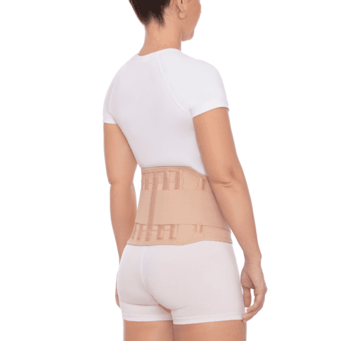 FAJA LUMBAR CON BALLENAS 24CM